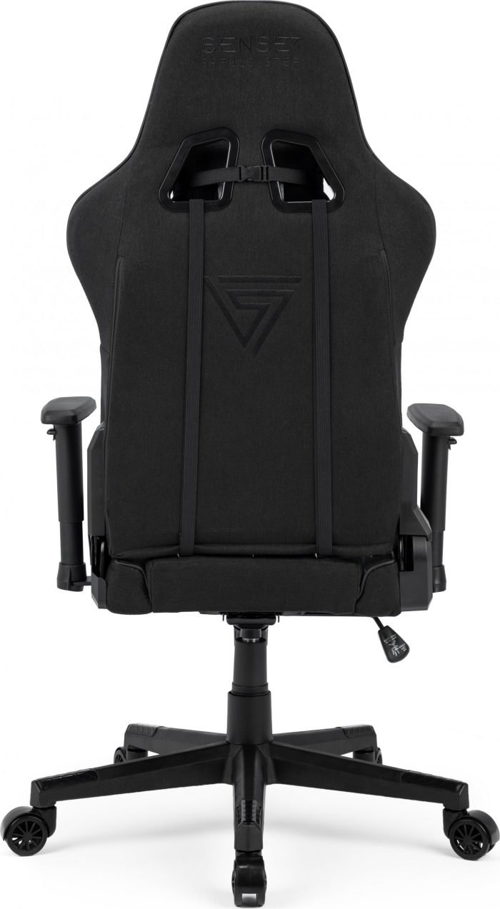 Тканинне крісло SENSE7 Spellcaster чорно-синє Комфорт і стиль для справжніх геймерів - Зображення 4