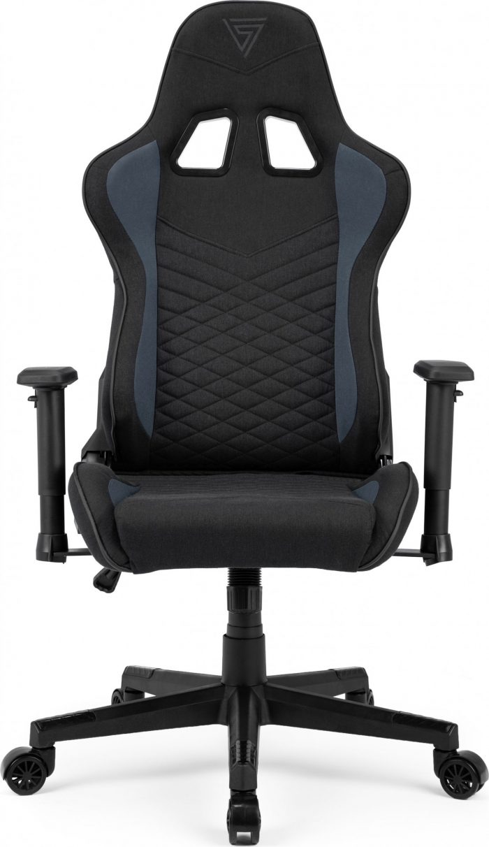 Тканинне крісло SENSE7 Spellcaster чорно-синє Комфорт і стиль для справжніх геймерів - Зображення 7