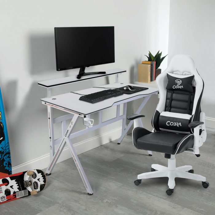 Геймерський стіл Cobra CR4010WH - Зображення 2