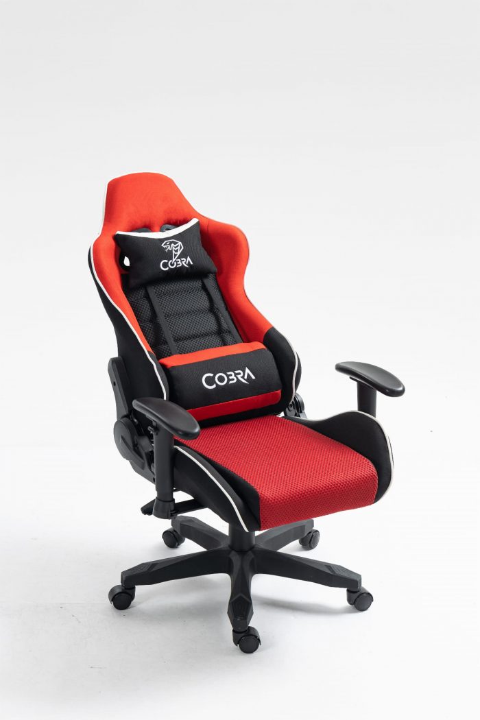 КРІСЛО COBRA Rebel CR200 червоно-чорне - Зображення 2