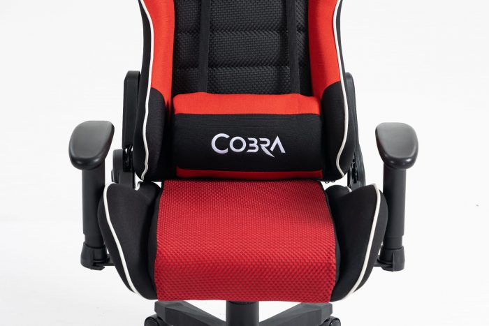 КРІСЛО COBRA Rebel CR200 червоно-чорне - Зображення 3