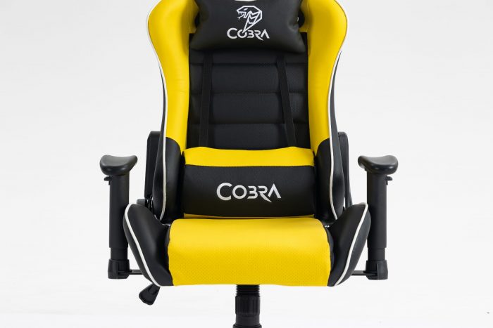 КРІСЛО COBRA Rebel CR201, жовто-чорне - Зображення 4