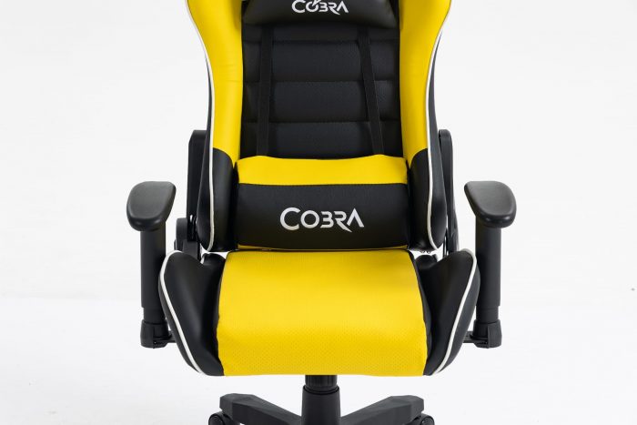 КРІСЛО COBRA Rebel CR201, жовто-чорне - Зображення 6