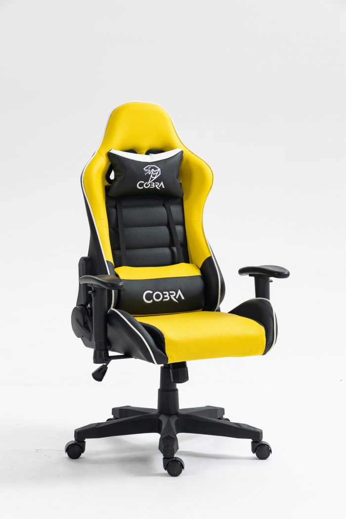 КРІСЛО COBRA Rebel CR201, жовто-чорне - Зображення 7