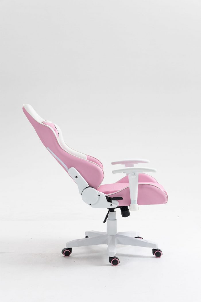 КРІСЛО COBRA Rebel CR203, рожево-біле - Зображення 3
