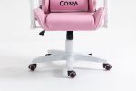 КРІСЛО COBRA Rebel CR203, рожево-біле - Зображення 4
