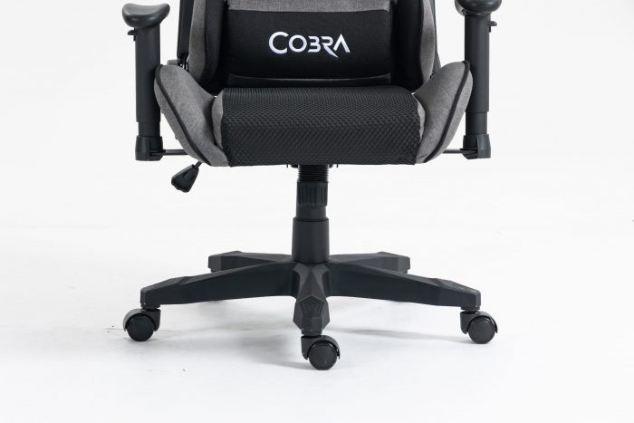 КРІСЛО COBRA Rebel CR205, сіро-чорне - Зображення 4