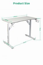 Геймерський стіл CR2060WH (довжина 100 см) - Зображення 3