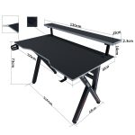 Геймерський стіл Cobra CR4009BK - Зображення 4