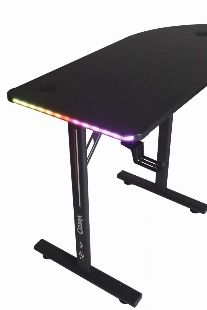 Геймерський стіл Cobra CRF4552RGB Black - Зображення 10