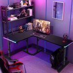 Геймерський стіл Cobra CRF4552RGB Black - Зображення 11