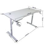 Геймерський стіл Cobra CR4575WH - Зображення 3