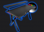 Геймерський стіл CRF4010RGB чорний