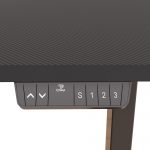 Геймерський стіл ELECTRA CRF12ELBK Чорний - Зображення 10