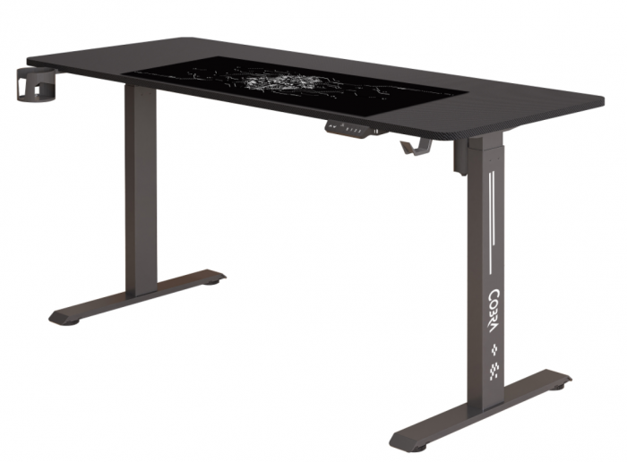 Геймерський стіл ELECTRA CRF12ELBK Чорний - Зображення 2