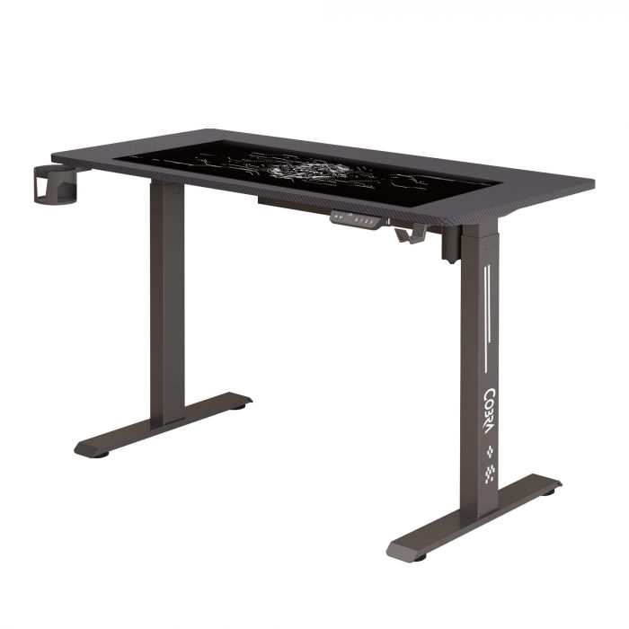 Геймерський стіл ELECTRA CRF12ELBK Чорний - Зображення 9