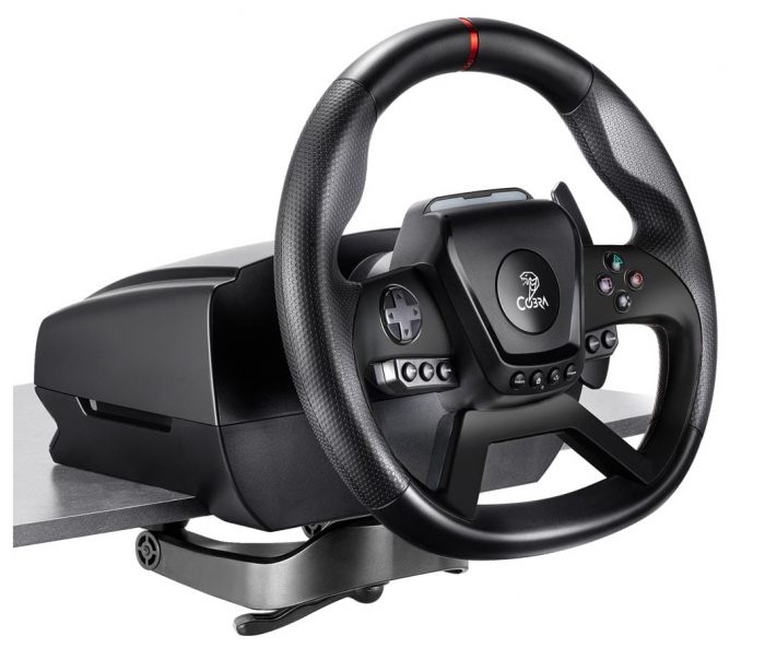 Ігрове кермо Руль Cobra GT987 Force Feedback - Зображення 5