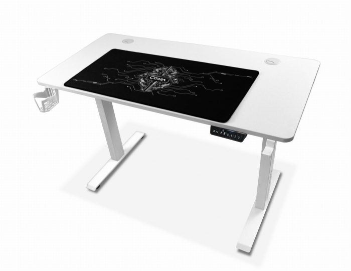 Геймерський стіл ELECTRA CRF16ELWH БІЛИЙ - Зображення 12