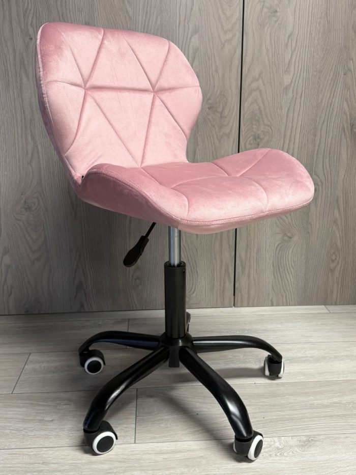 Офісне обертове крісло Lugano рожеве Стиль і комфорт для вашого інтер'єру - Зображення 5