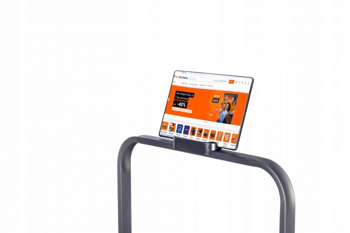 PROFESJONALNA-BIEZNIA-DOMOWA-SKLADANA-LED-BT-GLOSNIK-10KM-H-130KG-PAS-100CM-Predkosc-1-10-km-h Електрична бігова доріжка Riwall Pro CHUDY MAX - ефективні тренування вдома для досягнення фітнес-цілей - Зображення 3