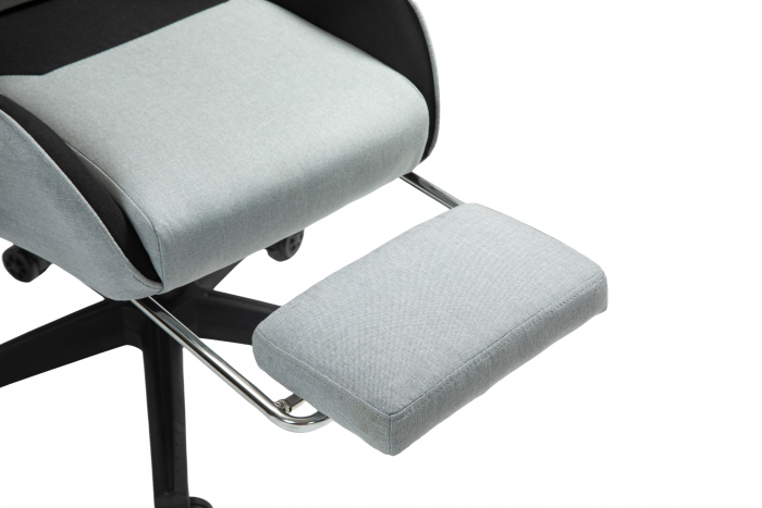 Ігрове клісло PLAYER 5.0 CRF50 біле з підніжкою - Зображення 9