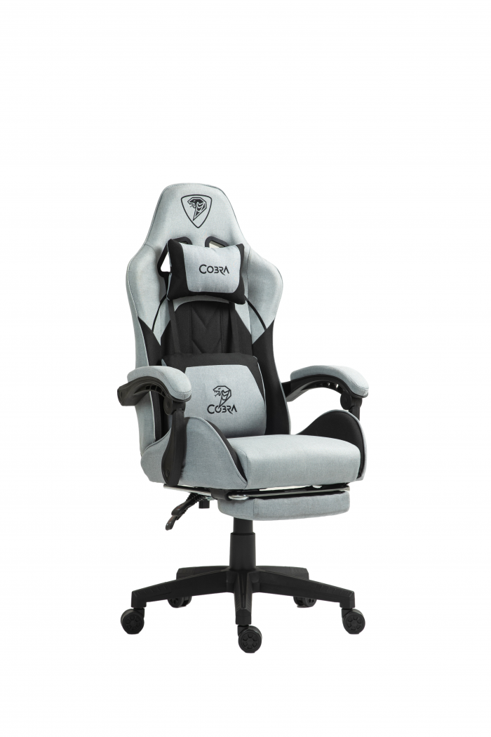 Ігрове клісло PLAYER 5.0 CRF50 біле з підніжкою - Зображення 4