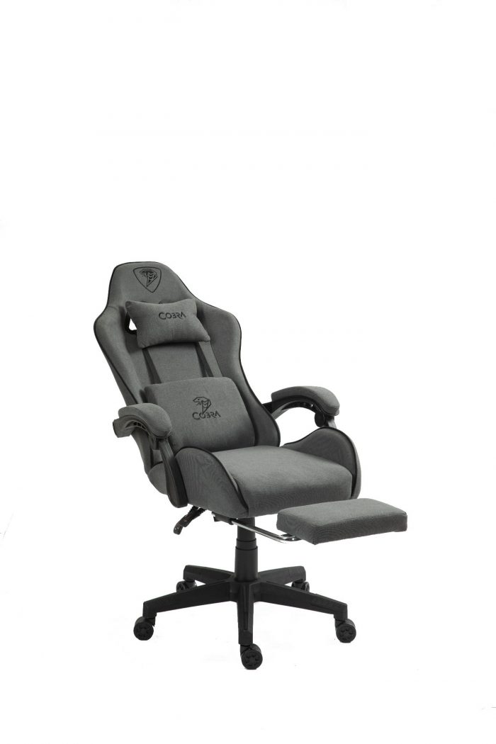 Ігрове крісло PLAYER 5.0 CRF51 сірий з підніжкою - Зображення 2