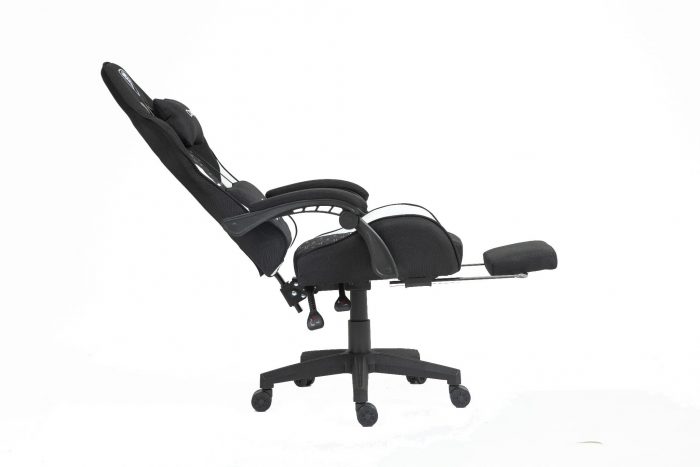 Ігрове крісло PLAYER 5.0 CRF52 чорне з підніжкою - Зображення 8