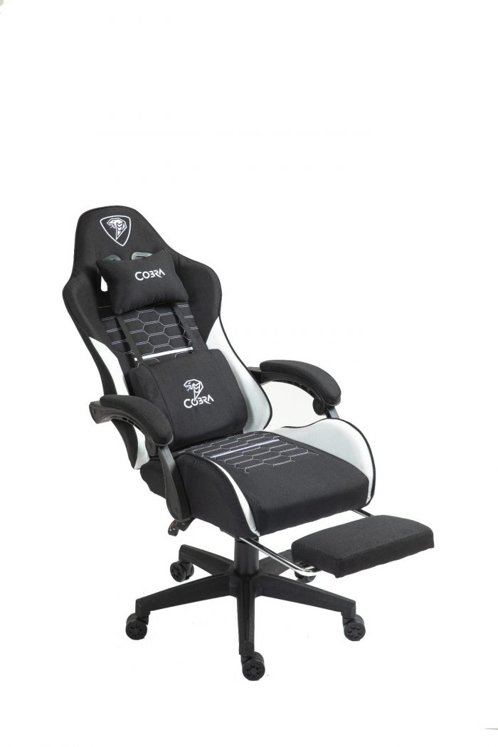 Ігрове крісло PLAYER 5.0 CRF52 чорне з підніжкою - Зображення 2