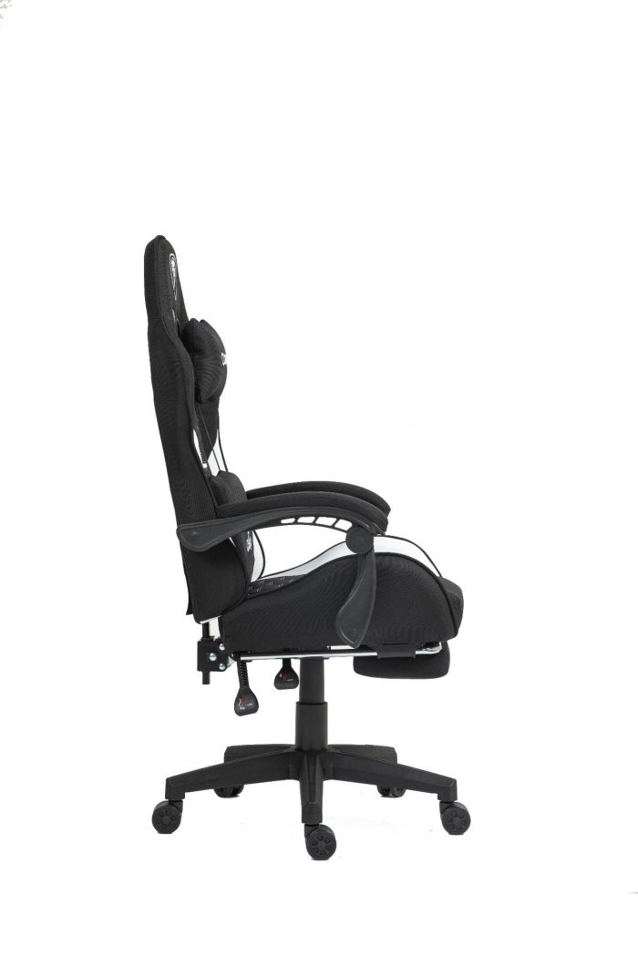 Ігрове крісло PLAYER 5.0 CRF52 чорне з підніжкою - Зображення 6