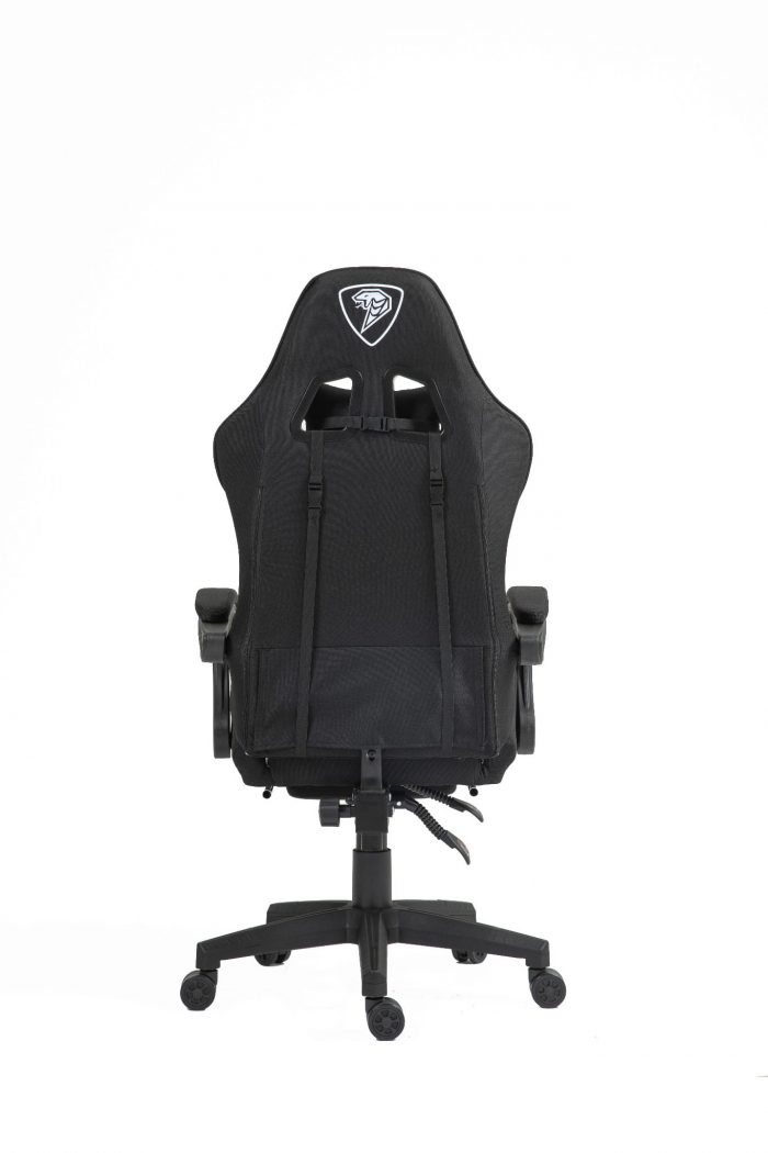 Ігрове крісло PLAYER 5.0 CRF52 чорне з підніжкою - Зображення 7
