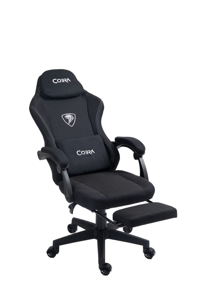 Ігрове крісло PLAYER 5.0 CRF53BK Чорне з підніжкою - Зображення 2