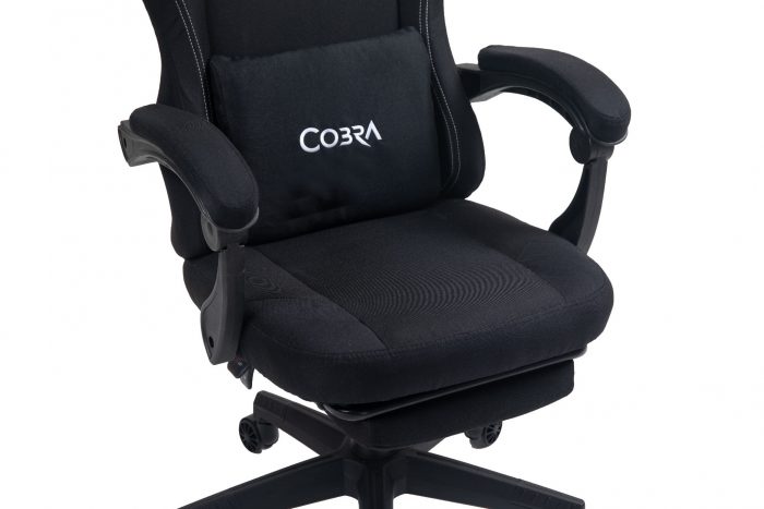 Ігрове крісло PLAYER 5.0 CRF53BK Чорне з підніжкою - Зображення 6