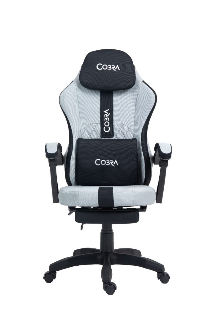 ІГРОВЕ КРІСЛО PLAYER 5.0 CRF55GR GREY З ПІДНІЖКОЮ - Зображення 3