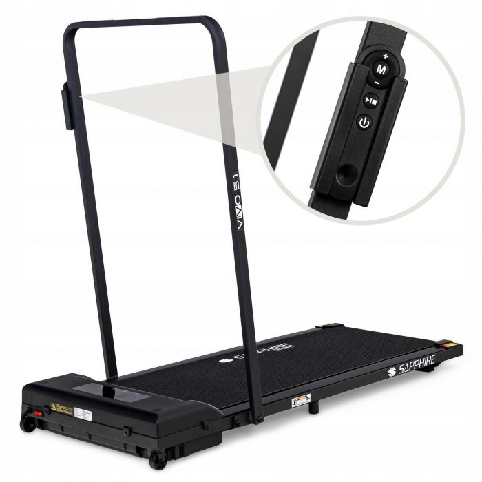 bieznia-elektryczna-sapphire-sg-51-vivo-3 Електрична бігова доріжка SAPPHIRE VIVO SG-5.1-потужний тренажер для комфортних і ефективних тренувань вдома - Зображення 4