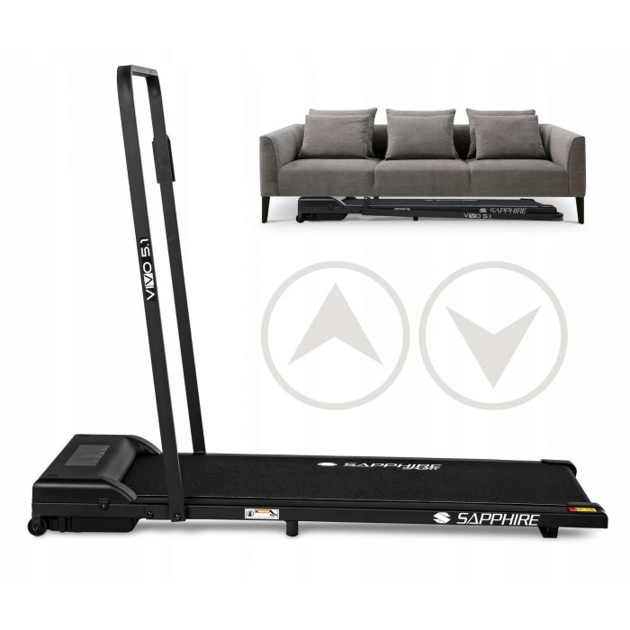 bieznia-elektryczna-sapphire-sg-51-vivo-4 Електрична бігова доріжка SAPPHIRE VIVO SG-5.1-потужний тренажер для комфортних і ефективних тренувань вдома - Зображення 5