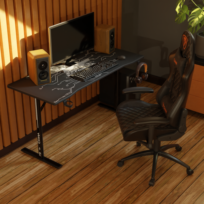 Геймерський стіл Cobra X-Mate CRF140BK - Зображення 7
