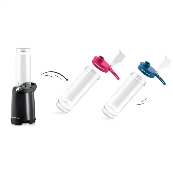 Блендер для смузі 350W BD-752 Berdsen Чорний - Зображення 3