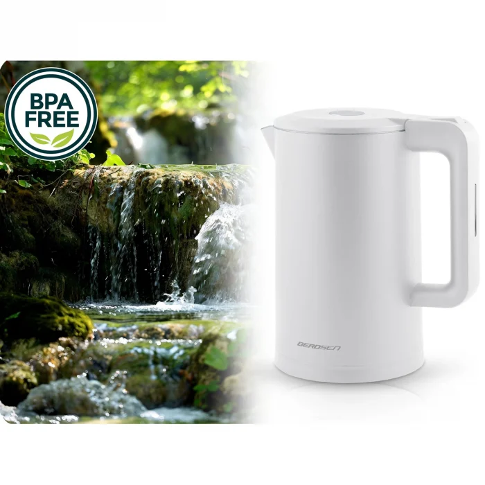 Електрочайник 1.7л Berdsen BD-710 білий - Зображення 7