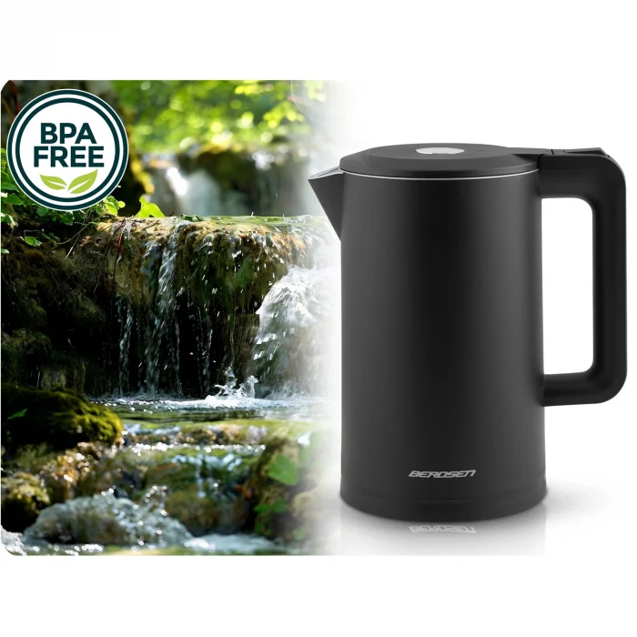 Електрочайник 1.7л Berdsen BD-710 чорний - Зображення 11