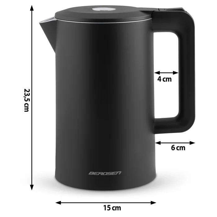 Електрочайник 1.7л Berdsen BD-710 чорний - Зображення 5