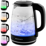 Електрочайник Berdsen BD-702 чорний скляний 2л - Зображення 9