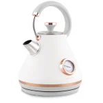 Електрочайник з термометром 1.7L Berdsen BD-701 білий - Зображення 5