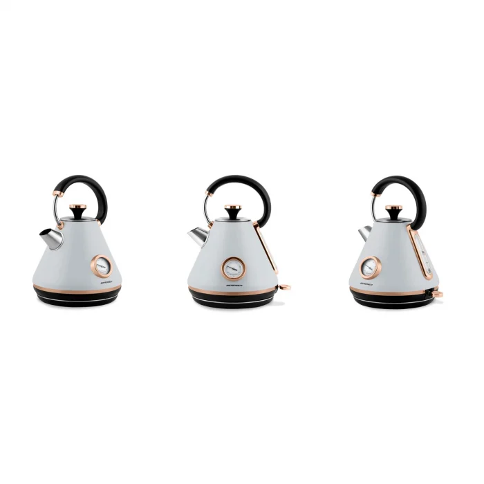 Електрочайник з термометром 1.7L Berdsen BD-701 сірий - Зображення 8