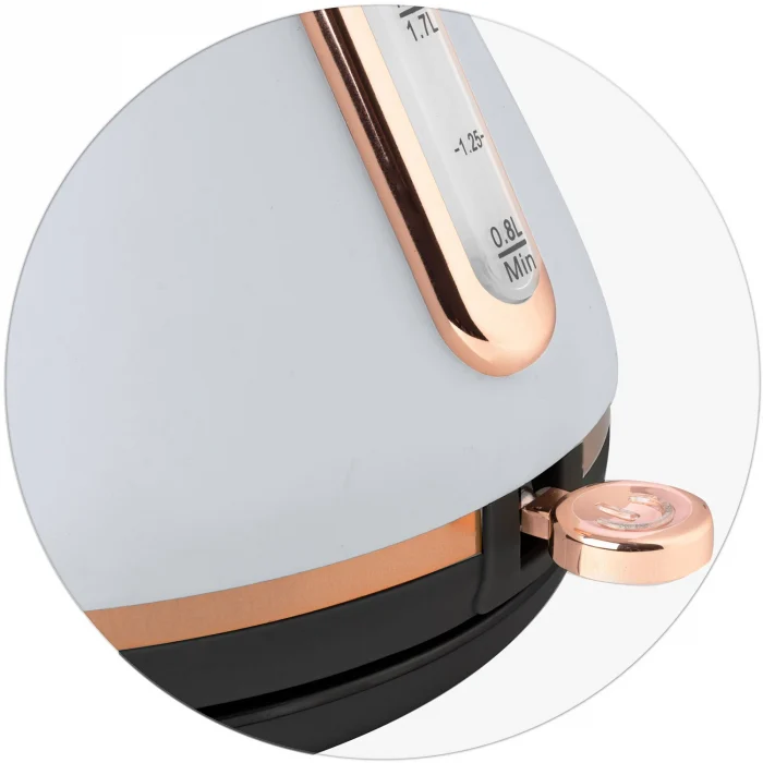 Електрочайник з термометром 1.7L Berdsen BD-701 сірий - Зображення 11