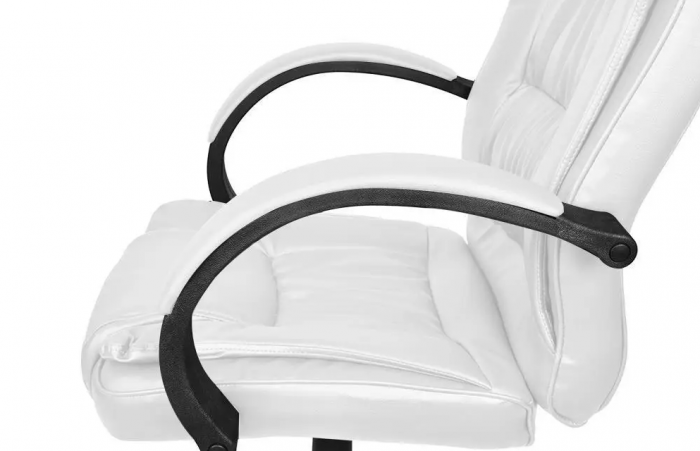 de664433-b8bd-4c5c-a251-006f7a41e4da Обертове крісло TECK біле Сучасний дизайн та комфорт для будь-якого інтер'єру - Зображення 7