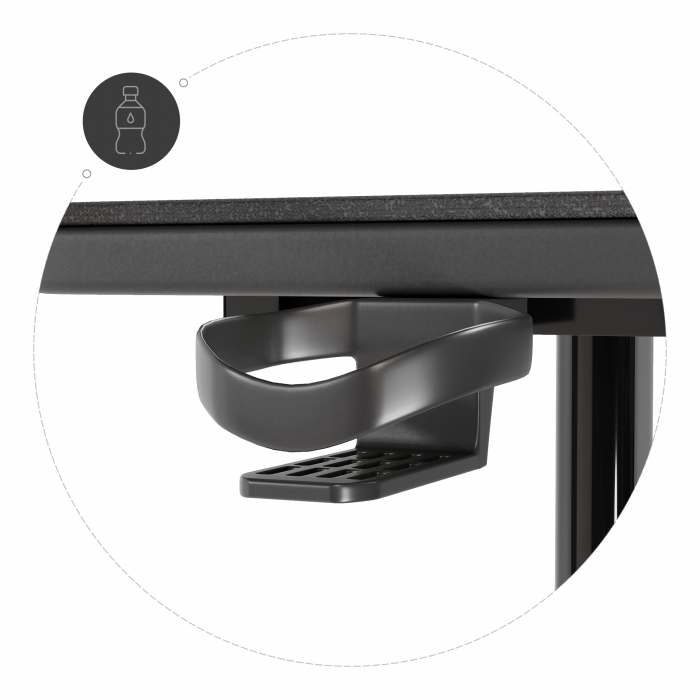 Геймерський стіл Cobra XL-Mate CRF160BK - Зображення 15