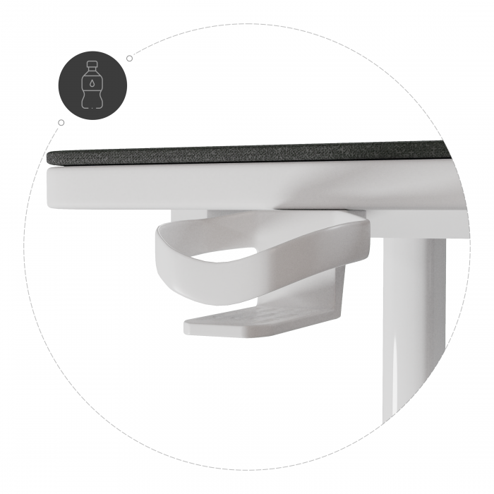 Геймерський стіл Cobra X-Mate CRF140WH - Зображення 14