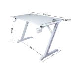 Геймерський стіл CRF4577RGB Білий - Зображення 4