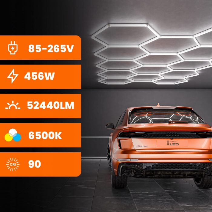 fd207e90ea1cca7e0829b26555bcbd09 Стельовий світильник Smartled 522 х 298 см білий Сучасний дизайн та ефективне освітлення для вашого інтер'єру - Зображення 2